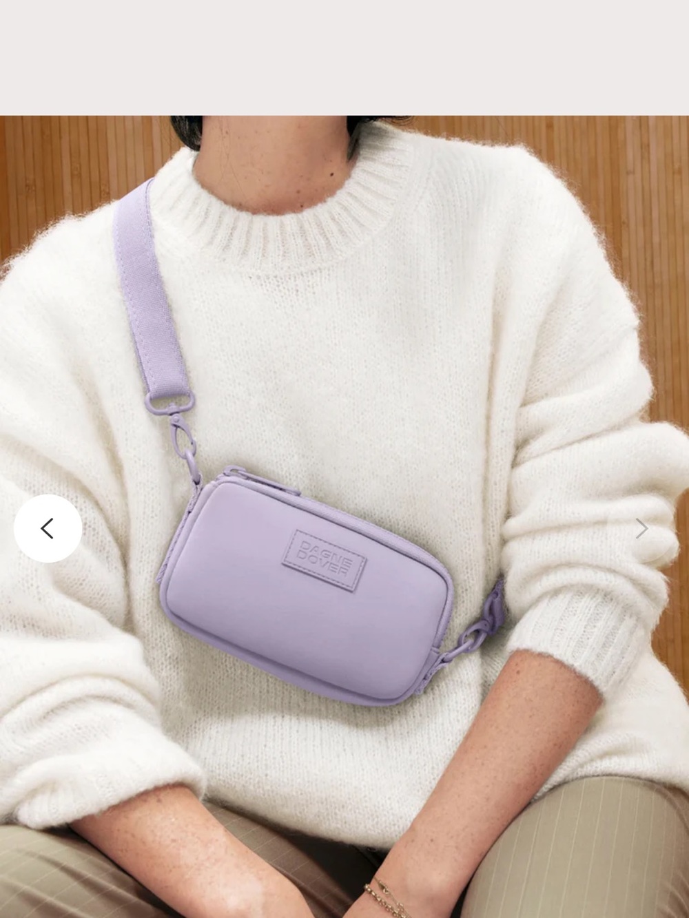 Dagne Dover Olive Green Mini Crossbody - Picture 10 of 11